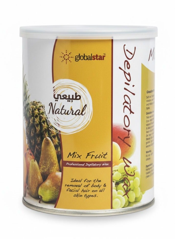 Globalstar Professional Depilatory Wax Can Mix Fruit 800ml - Image 1